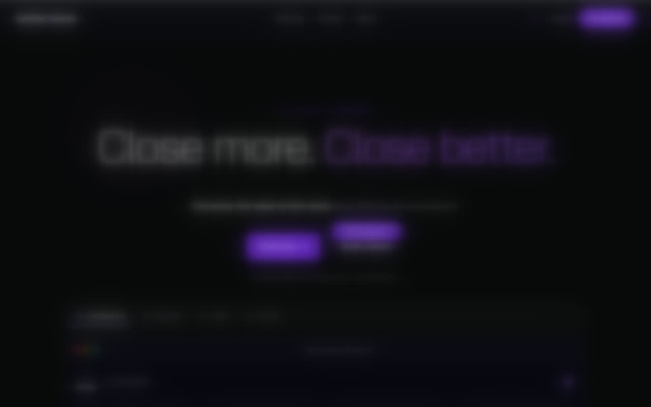 A blurred preview of a product in the works